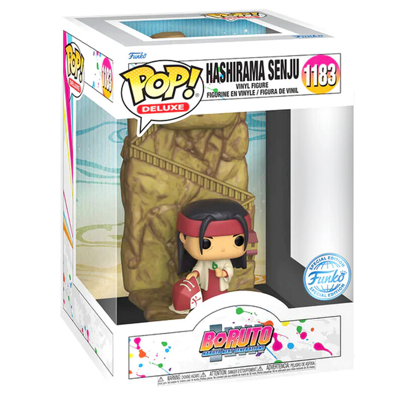Descubre el apasionante mundo de Figura POP Deluxe Hashirama Senju Exclusiva Boruto.