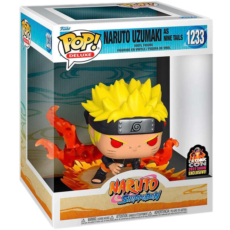 Descubre el apasionante mundo de Figura POP Deluxe Naruto Shippuden Naruto Uzumaki Exclusiva.