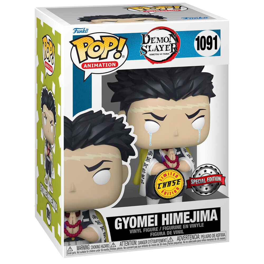 Descubre el apasionante mundo de Figura POP Demon Slayer Kimetsu no Yaiba Gyomei Himejima Chase Exclusiva.