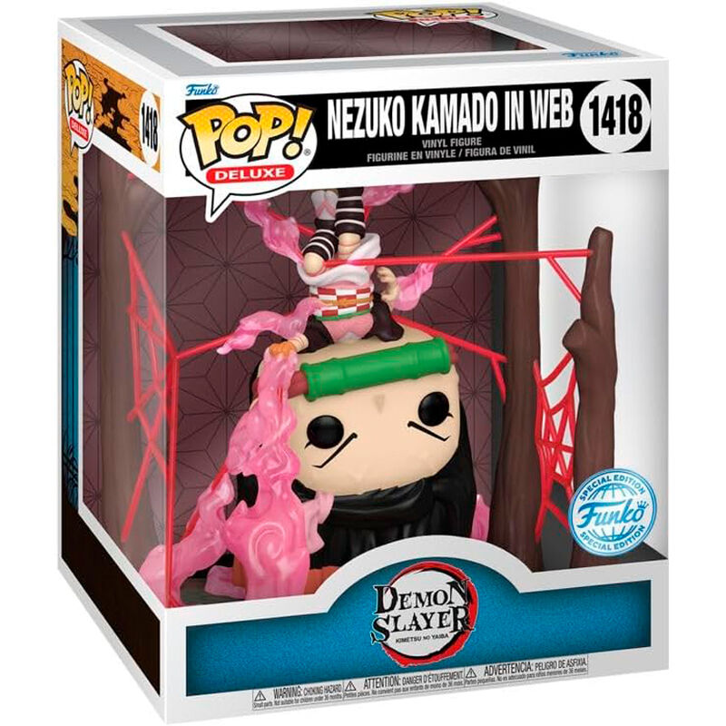 Descubre el apasionante mundo de Figura POP Demon Slayer Nezuko Kamado Exclusiva Web.