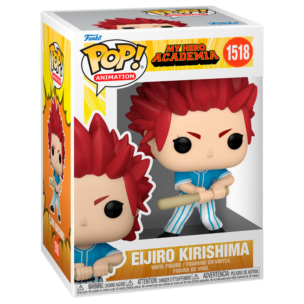 Descubre el apasionante mundo de Figura POP Eijiro Kirishima My Hero Academia.