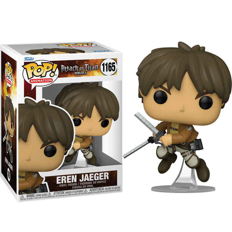 Descubre el apasionante mundo de Figura POP Eren Jaeger Attack On Titan.