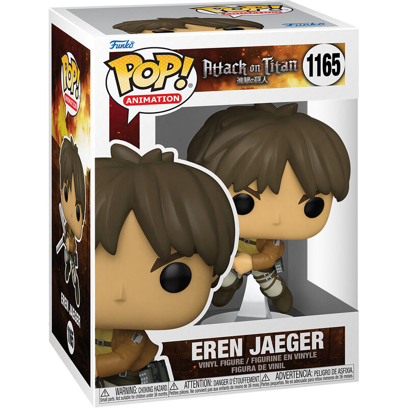 Descubre el apasionante mundo de Figura POP Eren Jaeger Attack On Titan.