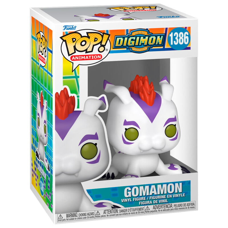 Descubre el apasionante mundo de Figura POP Gomamon de Digimon.