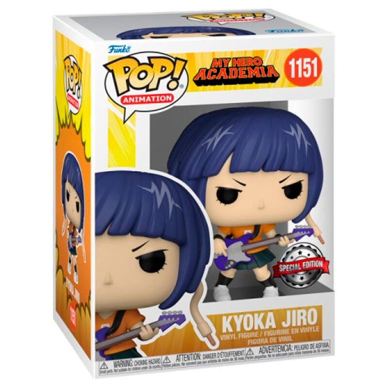 Descubre el apasionante mundo de Figura POP Kyoka Jiro My Hero Academia Exclusiva.