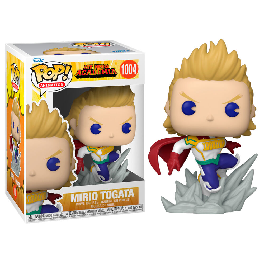 Descubre el apasionante mundo de Figura POP Mirio en Traje de Héroe My Hero Academia.