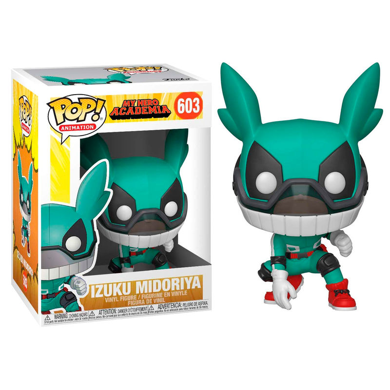 Descubre el apasionante mundo de Figura POP My Hero Academia Deku con casco.