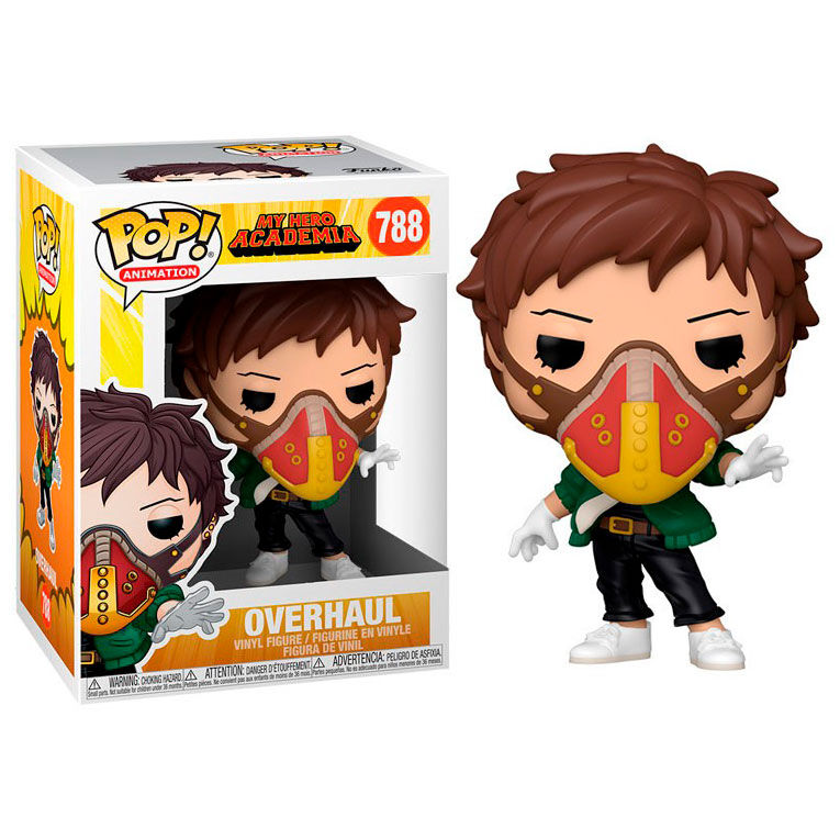 Descubre el apasionante mundo de Figura POP My Hero Academia Kai Chisaki Overhaul.