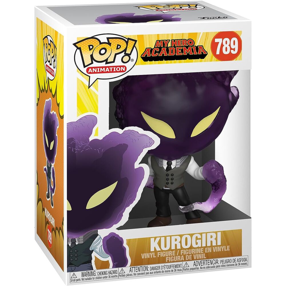Descubre el apasionante mundo de Figura POP My Hero Academia Kurogiri.