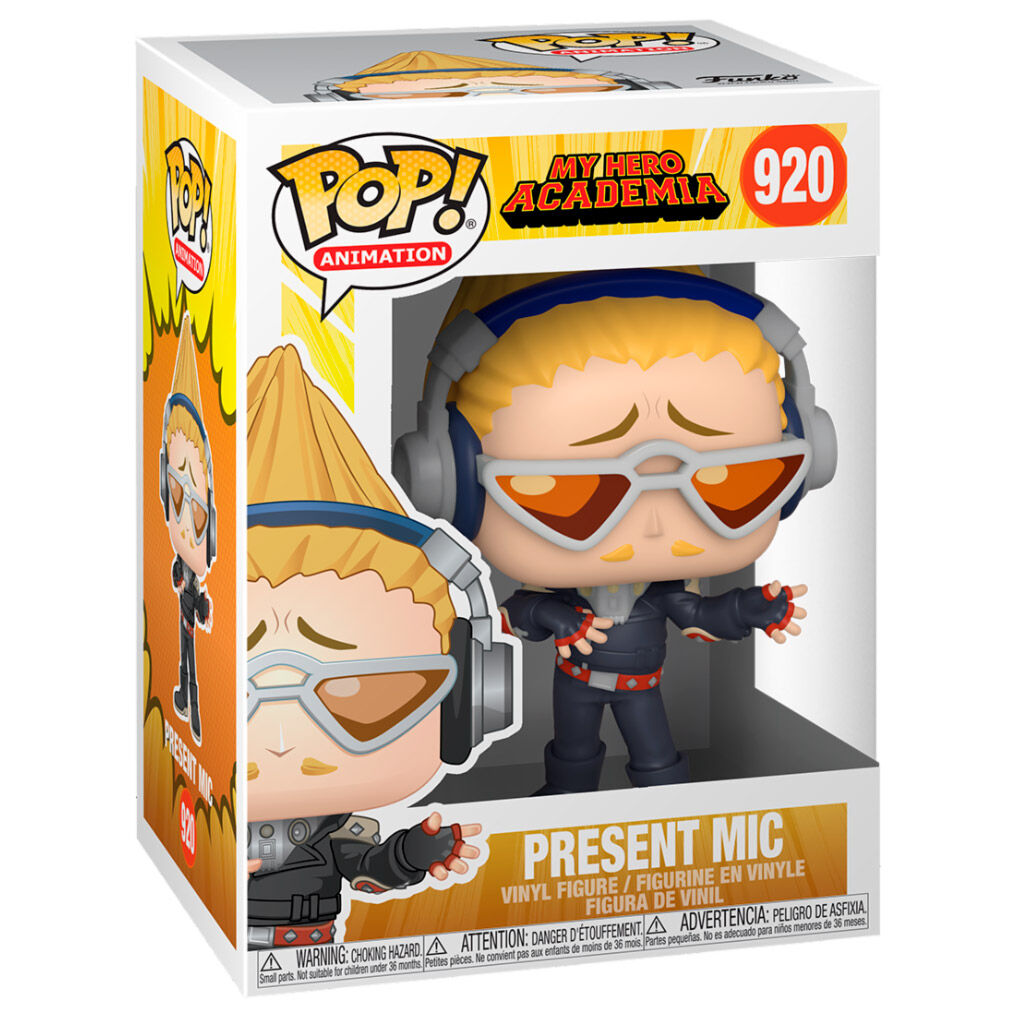 Descubre el apasionante mundo de Figura POP My Hero Academia Present Mic.