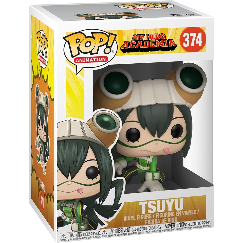 Descubre el apasionante mundo de Figura POP My Hero Academia Tsuyu.