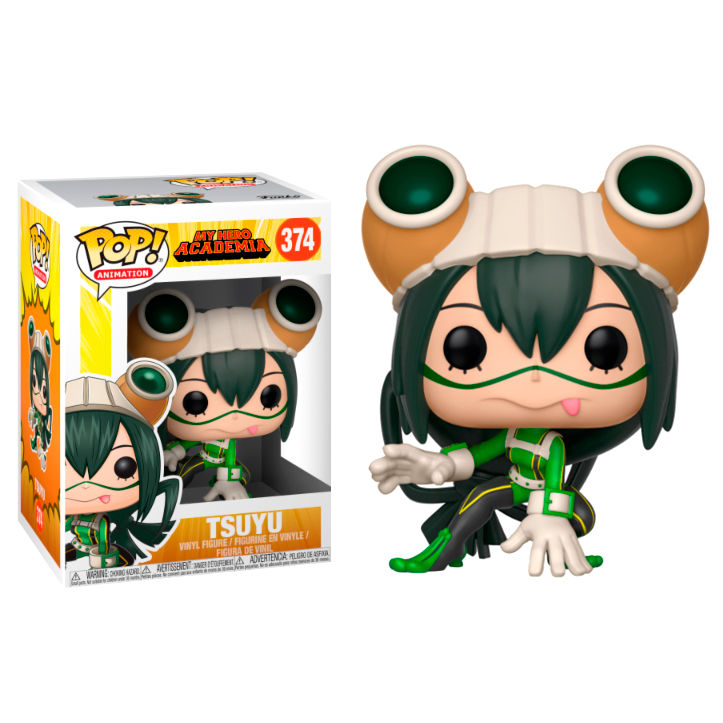Descubre el apasionante mundo de Figura POP My Hero Academia Tsuyu.