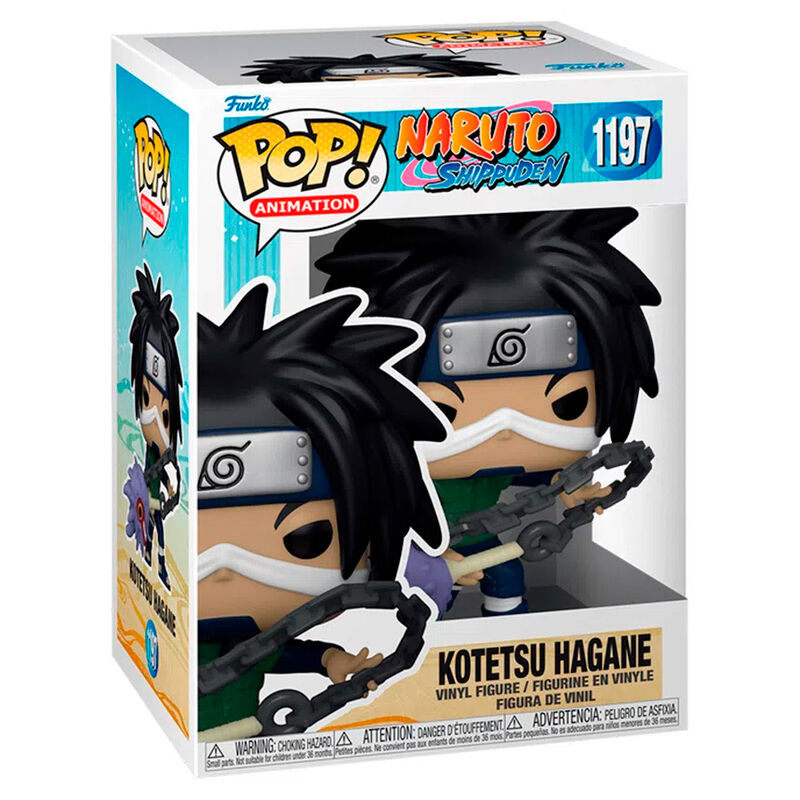 Descubre el apasionante mundo de Figura POP Naruto Shippuden Kotetsu Hagane.