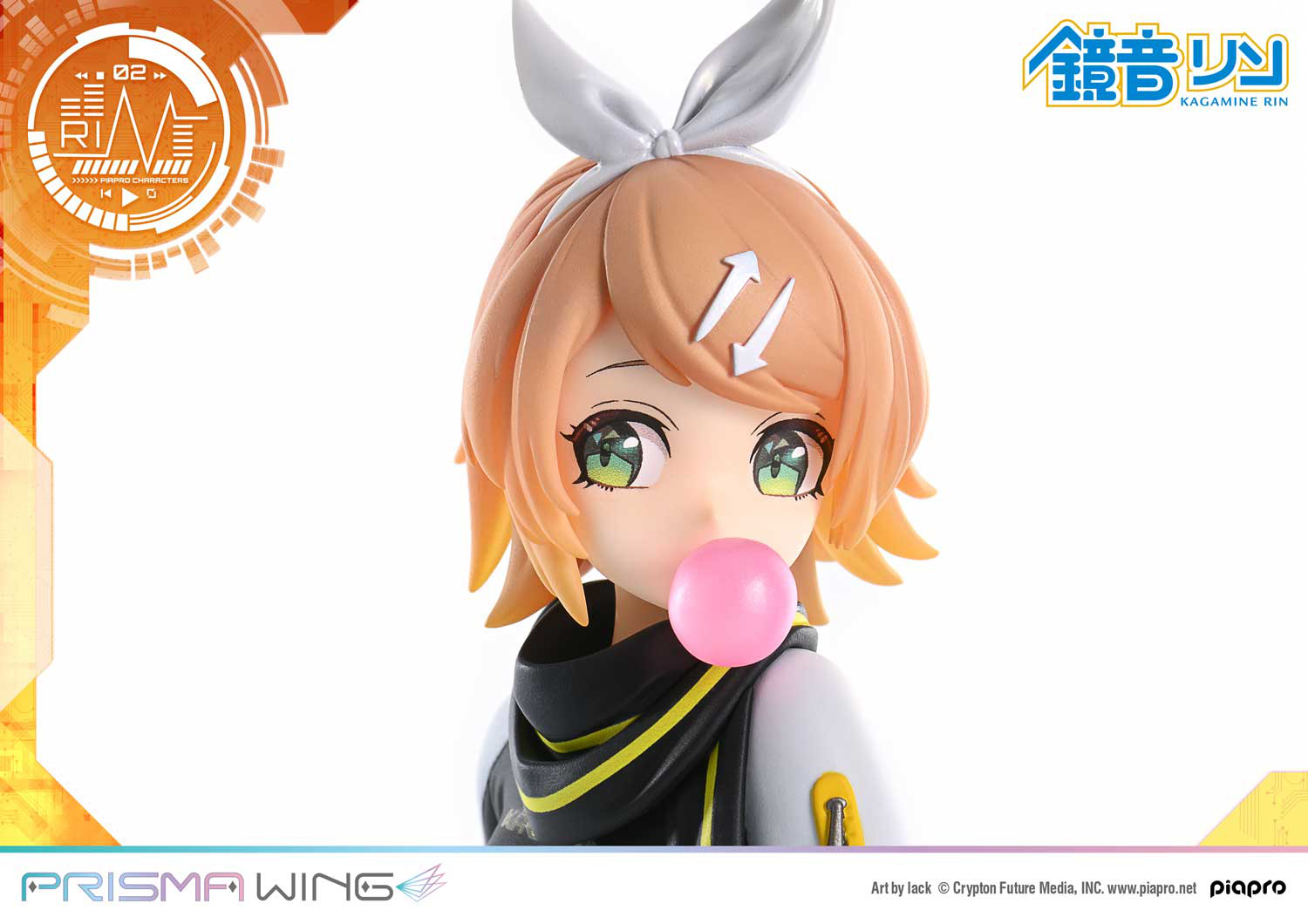 Descubre el apasionante mundo de Figura Prisma Wing Kagamine Rin Arte por Lack.