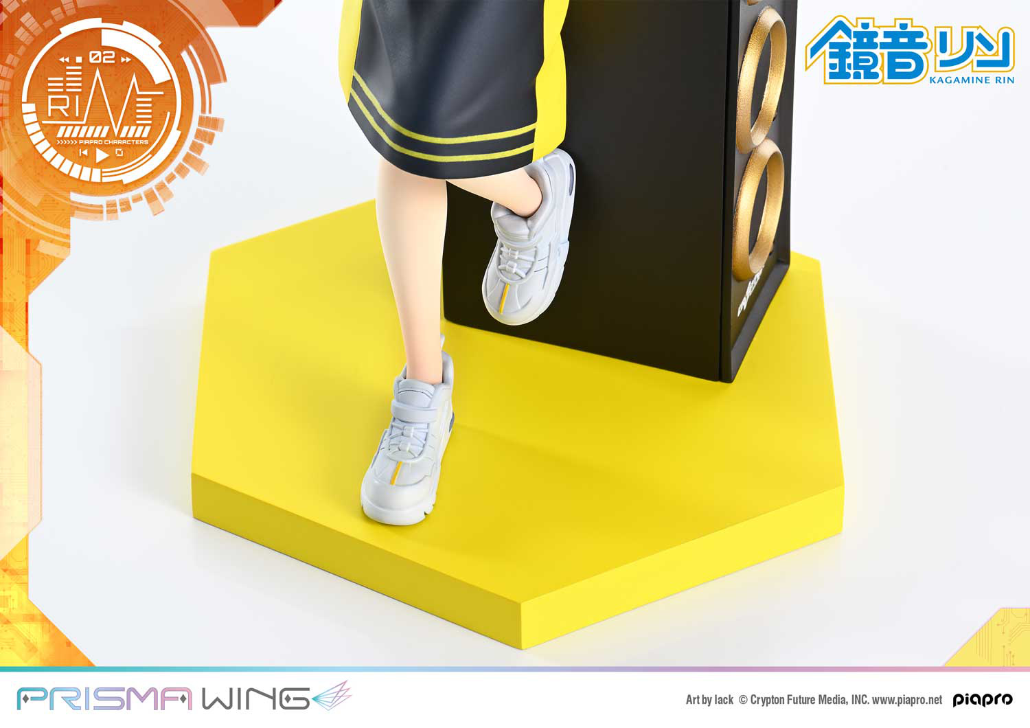 Descubre el apasionante mundo de Figura Prisma Wing Kagamine Rin Arte por Lack.