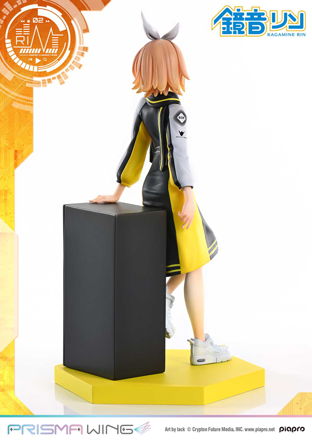 Descubre el apasionante mundo de Figura Prisma Wing Kagamine Rin Arte por Lack.