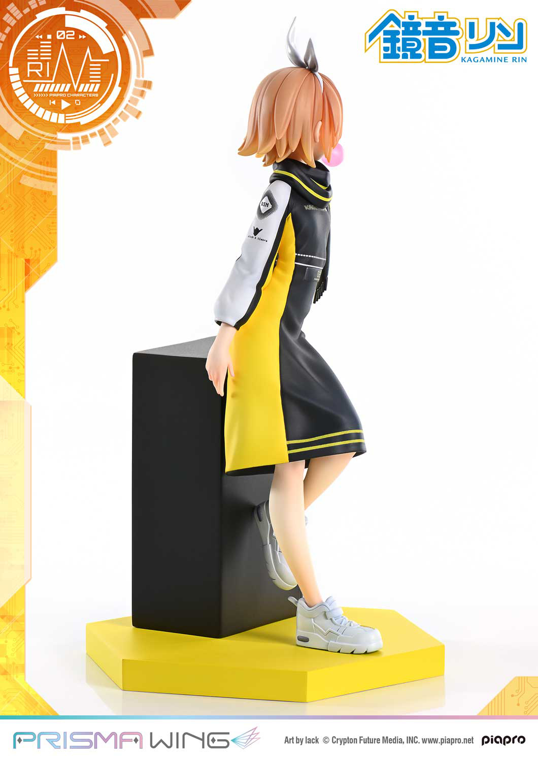 Descubre el apasionante mundo de Figura Prisma Wing Kagamine Rin Arte por Lack.
