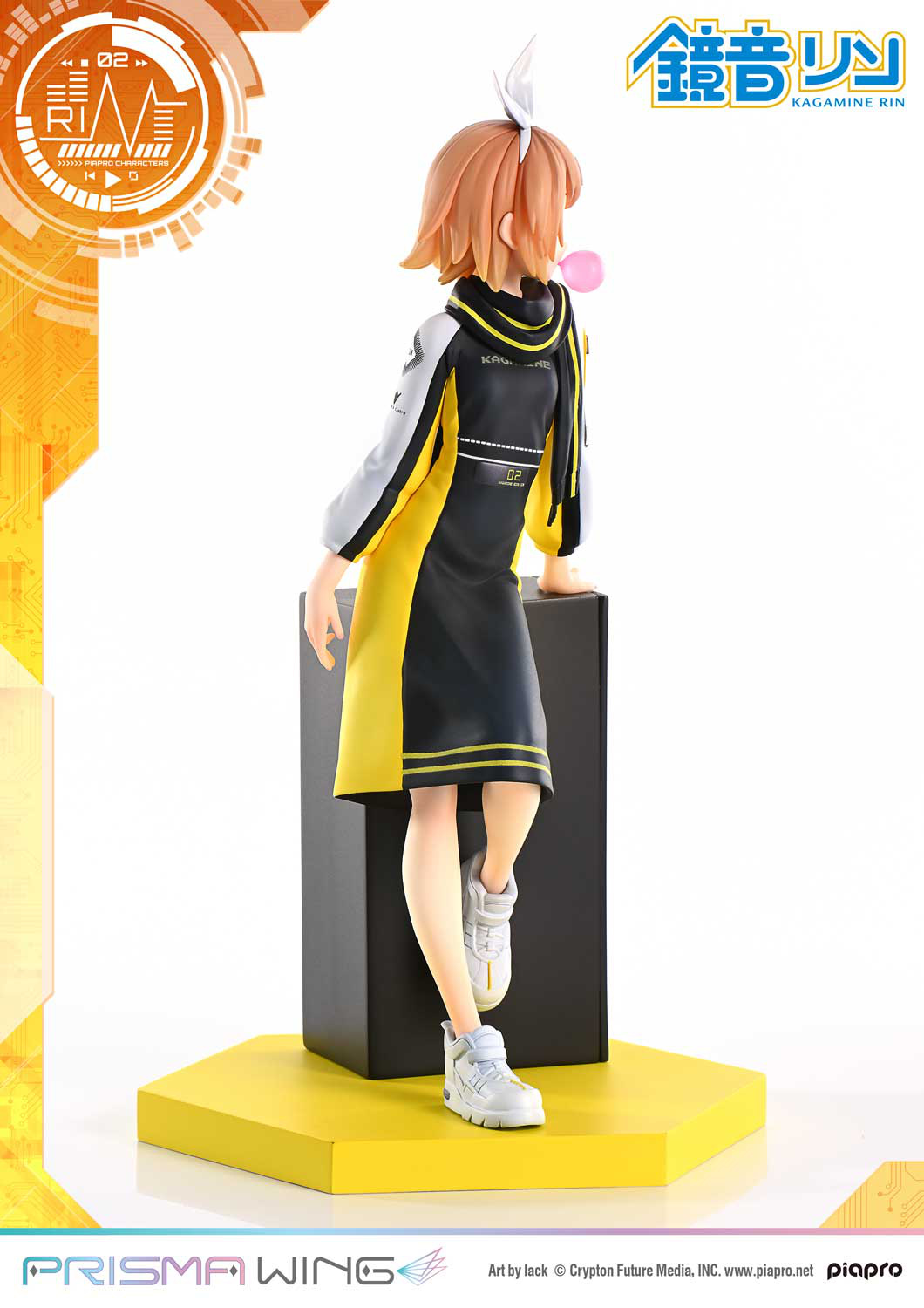 Descubre el apasionante mundo de Figura Prisma Wing Kagamine Rin Arte por Lack.