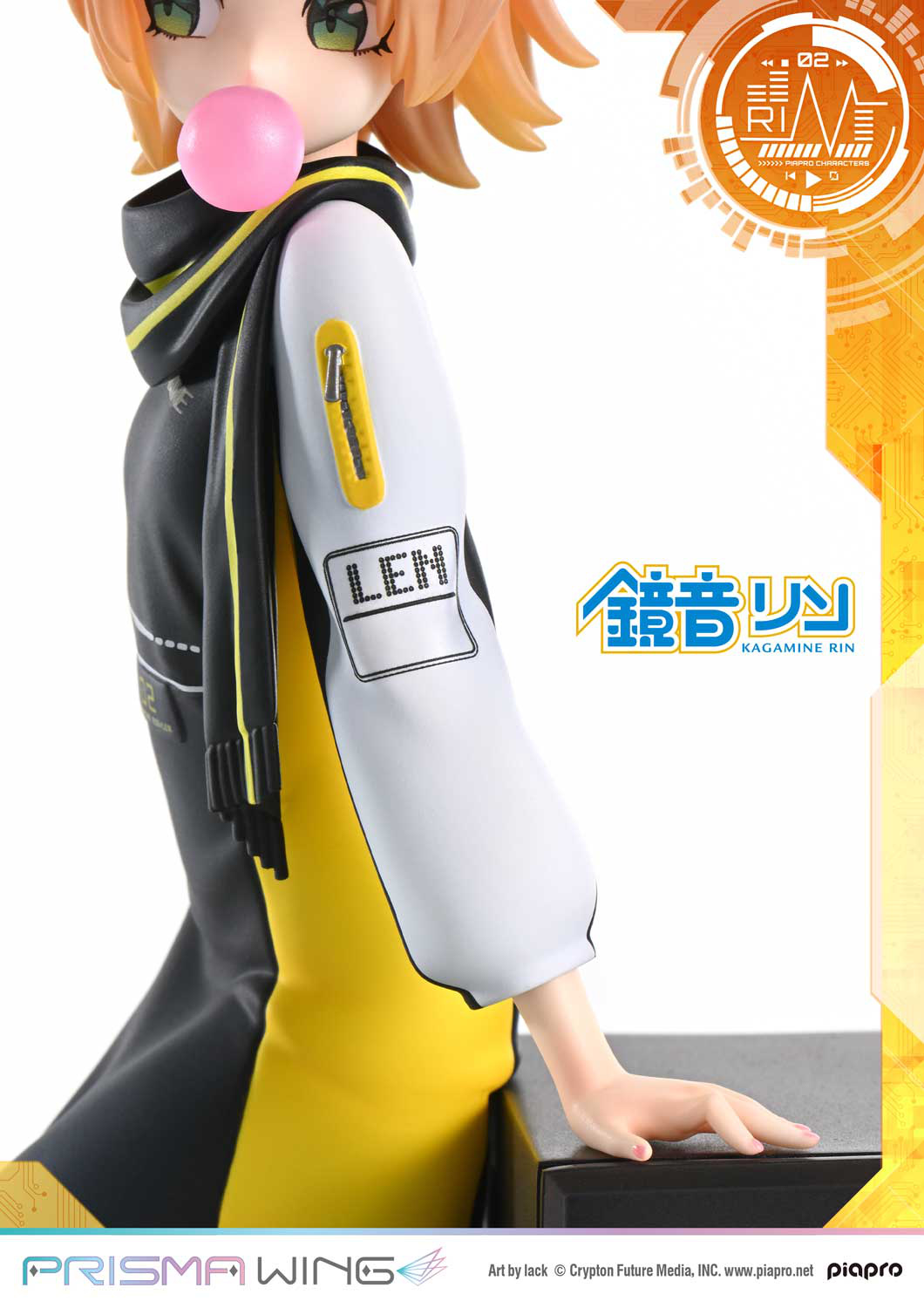 Descubre el apasionante mundo de Figura Prisma Wing Kagamine Rin Arte por Lack.