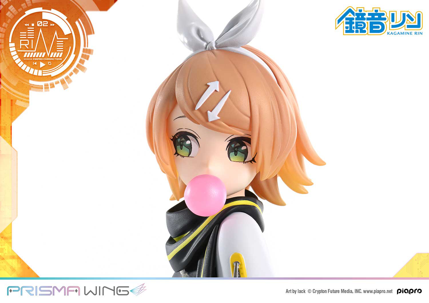 Descubre el apasionante mundo de Figura Prisma Wing Kagamine Rin Arte por Lack.