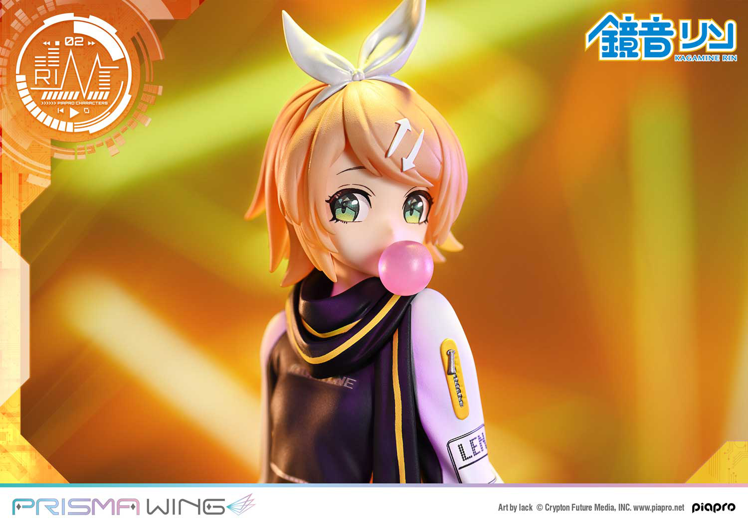 Descubre el apasionante mundo de Figura Prisma Wing Kagamine Rin Arte por Lack.