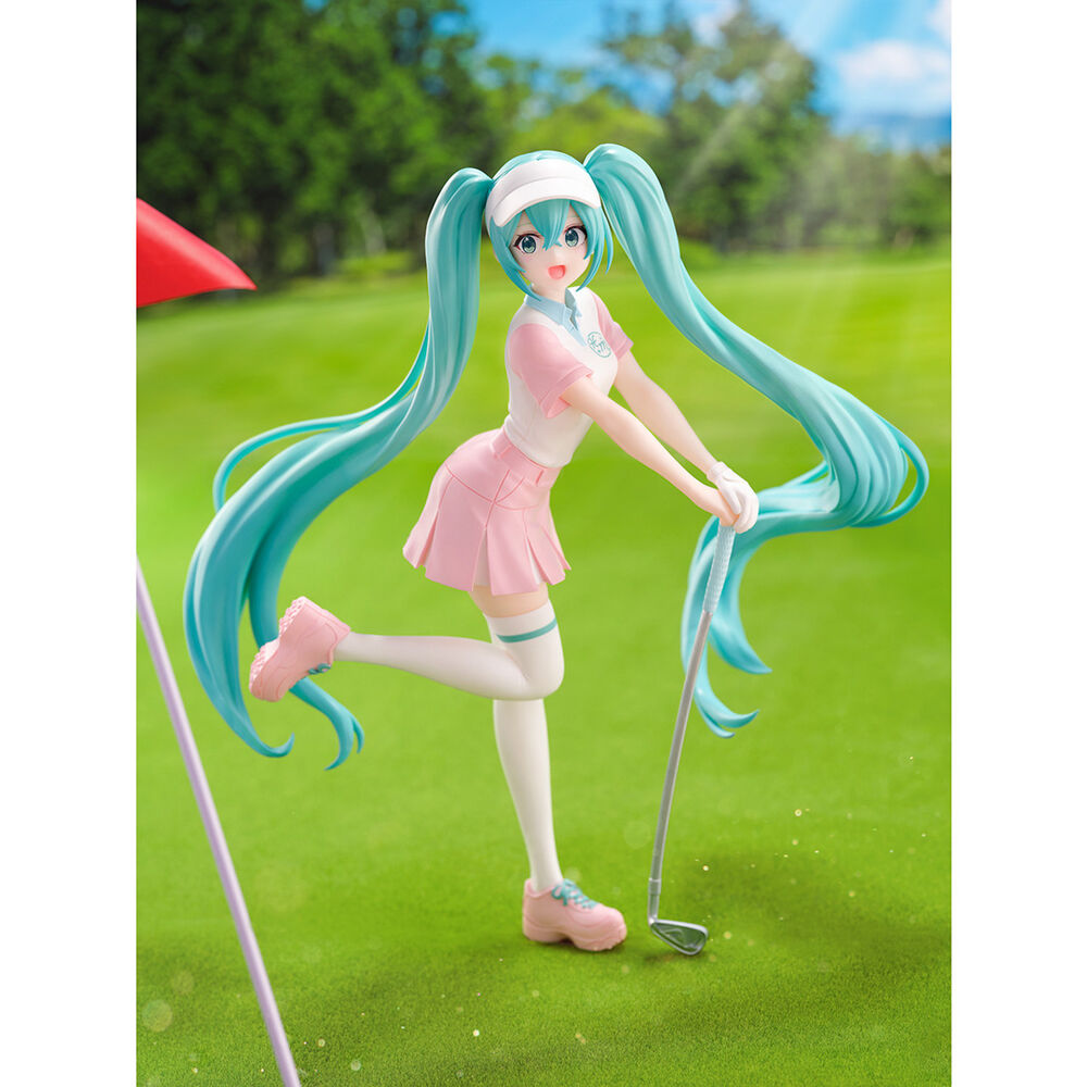 Descubre el apasionante mundo de Figura Recuerdos Navideños Golf Hatsune Miku 20cm.