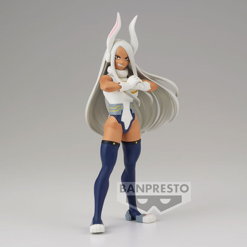 Descubre el apasionante mundo de Figura Rumi Usagiyama Mirko My Hero Academia 15cm.