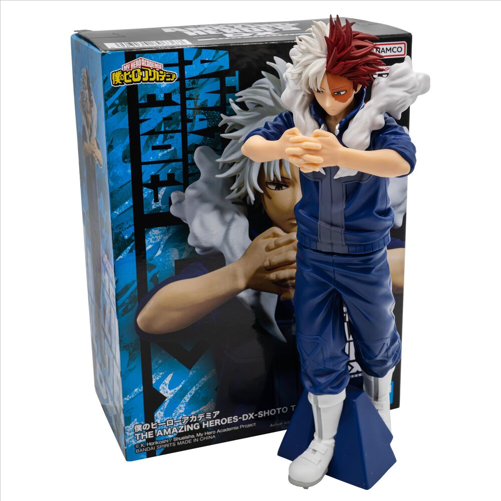 Descubre el apasionante mundo de Figura Shoto Todoroki The Amazing Heroes My Hero Academia.