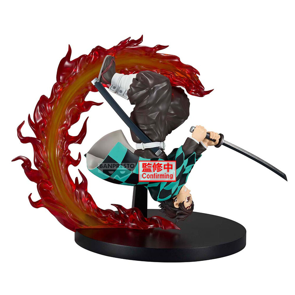 Descubre el apasionante mundo de Figura Tanjiro Kamado Vibration Stars Demon Slayer 15cm.