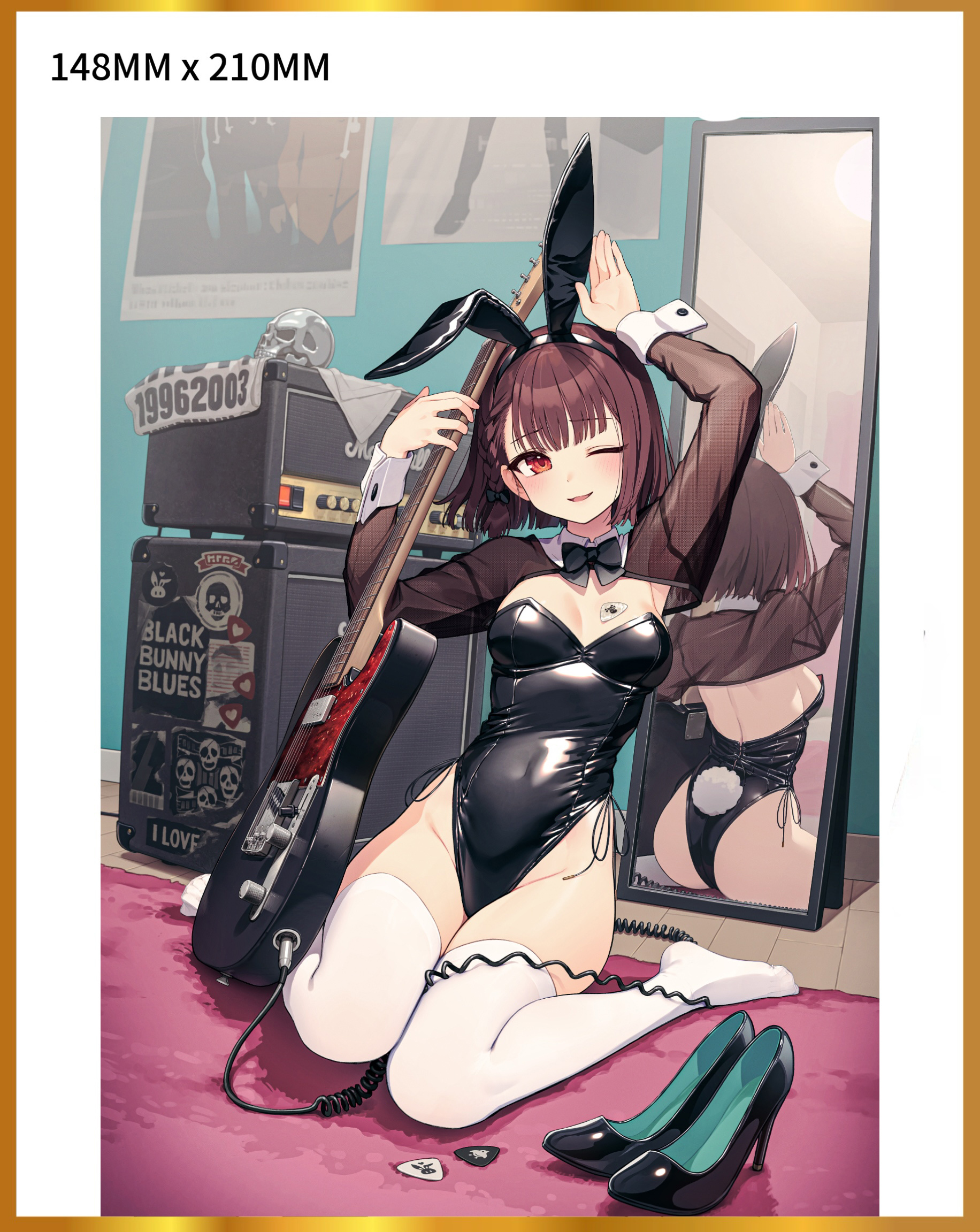 Descubre el apasionante mundo de Figura Tele Bunny Aya Ilustración por Kaito Original Character.