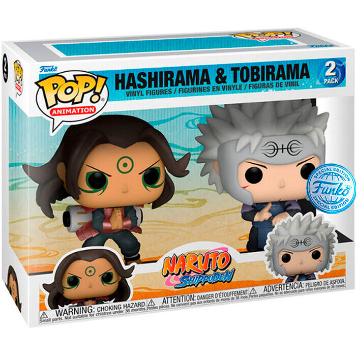 Descubre el apasionante mundo de Figuras POP Naruto Shippuden Hashirama y Tobirama Exclusivas.
