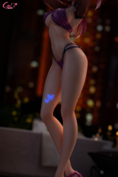 Descubre el apasionante mundo de Figura Preparándose para una Cita Shiso por myabit.