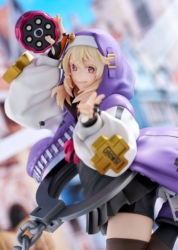 Descubre el apasionante mundo de Figura Bridget Versión Púrpura Guilty Gear Strive.
