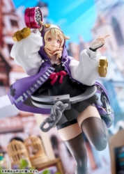 Descubre el apasionante mundo de Figura Bridget Versión Púrpura Guilty Gear Strive.