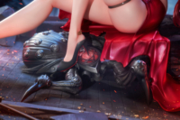 Descubre el apasionante mundo de Figura Diosa de la Victoria Nikke Red Hood Deluxe Edition.