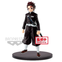 Descubre el apasionante mundo de Figura Tanjiro Kamado Kimetsu no Yaiba Demon Slayer 16cm.