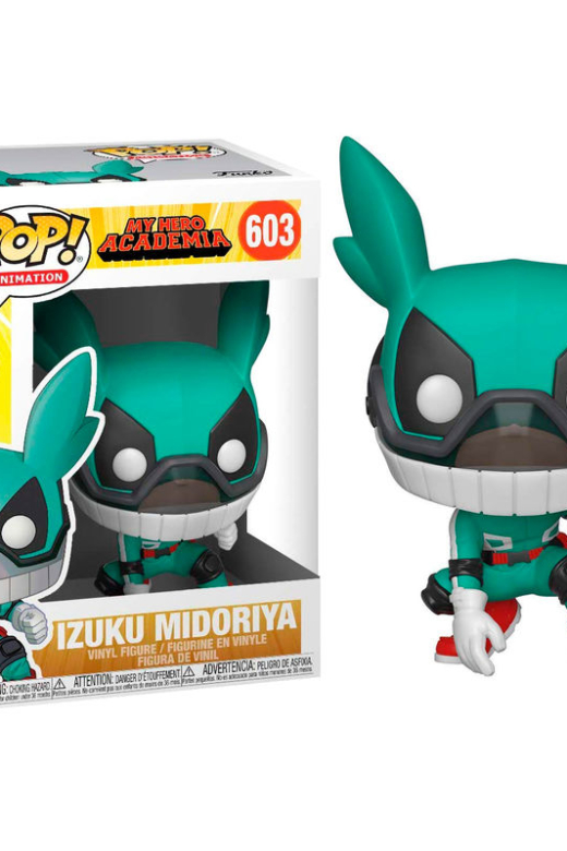 Descubre el apasionante mundo de Figura POP My Hero Academia Deku con casco.
