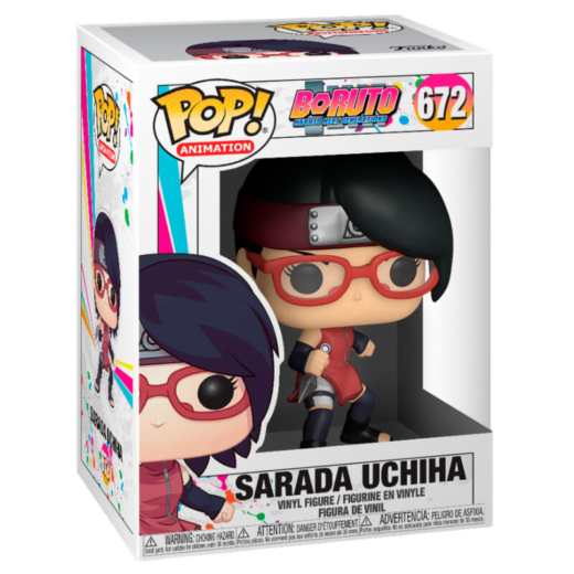 Descubre el apasionante mundo de Figura POP Sarada Uchiha Boruto.
