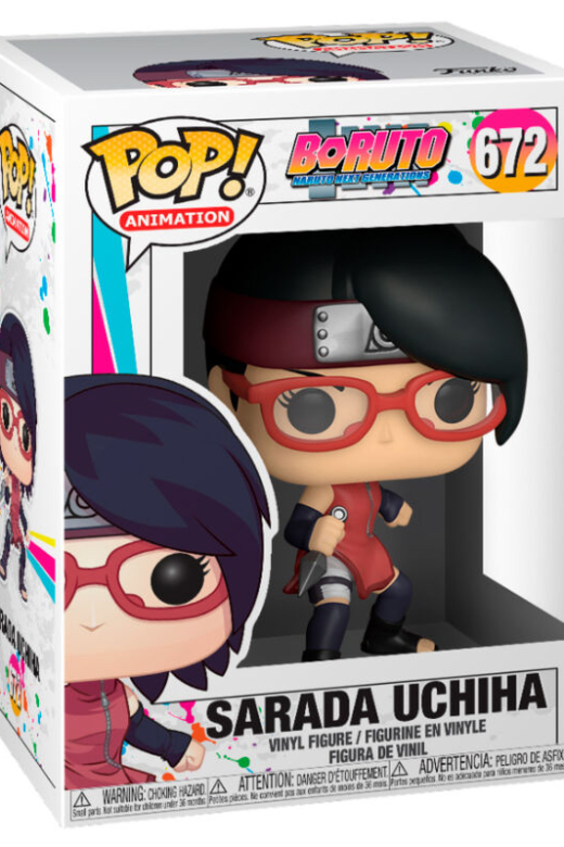 Descubre el apasionante mundo de Figura POP Sarada Uchiha Boruto.