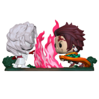 Descubre el apasionante mundo de Figura POP Moment Tanjiro vs Rui de Demon Slayer.