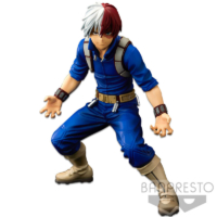 Descubre el apasionante mundo de Figura Shoto Todoroki The Brush My Hero Academia 21cm.