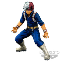 Descubre el apasionante mundo de Figura Shoto Todoroki Two Dimensions My Hero Academia 21cm.