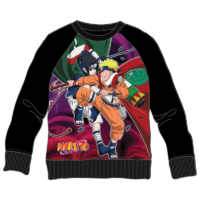 Descubre el apasionante mundo de Sudadera Infantil Naruto Sasuke Combate.