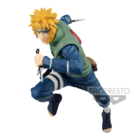 Descubre el apasionante mundo de Figura Minato Namikaze Vibration Stars Naruto 18cm.