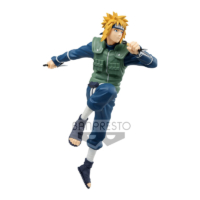 Descubre el apasionante mundo de Figura Minato Namikaze Vibration Stars Naruto 18cm.