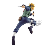 Descubre el apasionante mundo de Figura Minato Namikaze Vibration Stars Naruto 18cm.