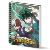 Descubre el apasionante mundo de Cuaderno A4 My Hero Academia Battle.