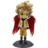 Descubre el apasionante mundo de Figura Hawks Versión B My Hero Academia Q posket 14cm.