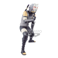 Descubre el apasionante mundo de Figura Kakashi Hatake Vibration Star Naruto Shippuden 18cm.