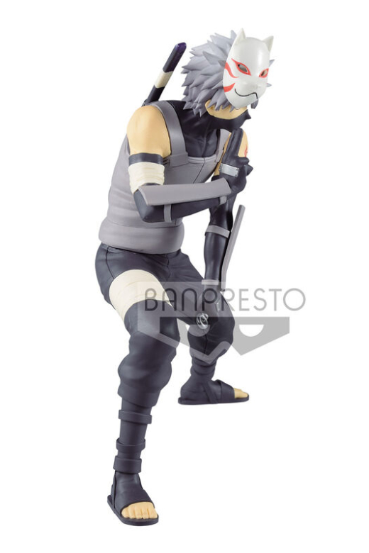 Descubre el apasionante mundo de Figura Kakashi Hatake Vibration Star Naruto Shippuden 18cm.
